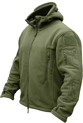 CRYSULLY TJ2 - Chaquetas tácticas militares deportivas de hombre, abrigos de lana con capucha, chaquetas de aventura al aire libre, TJ2