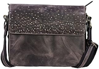 Gun Toten Mamas Buffalo Leather Clutch, One Size, Brown
