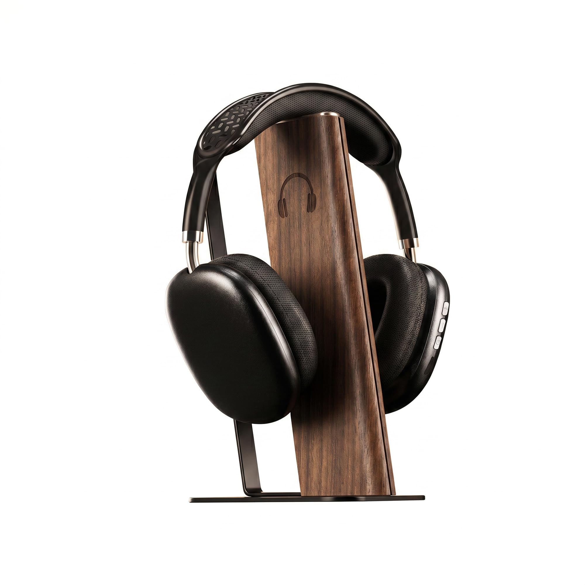 Photo 1 of Gunking Headphone Stand with Floating Arc Design — Sculptural Desk Headset Holder for Gaming & Office, Universal Fit for Sony, Bose, AirPods Max & More