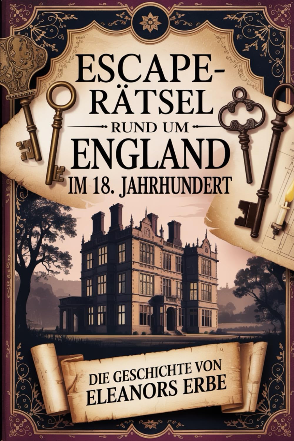 Escape-Rätsel rund um England im 18. Jahrhundert: Die Geschichte von Eleanors Erbe: Ein historisches Escape-Rätselbuch rund um Großbritannien im 18. ... und entdecke ein verborgenes Vermächtnis