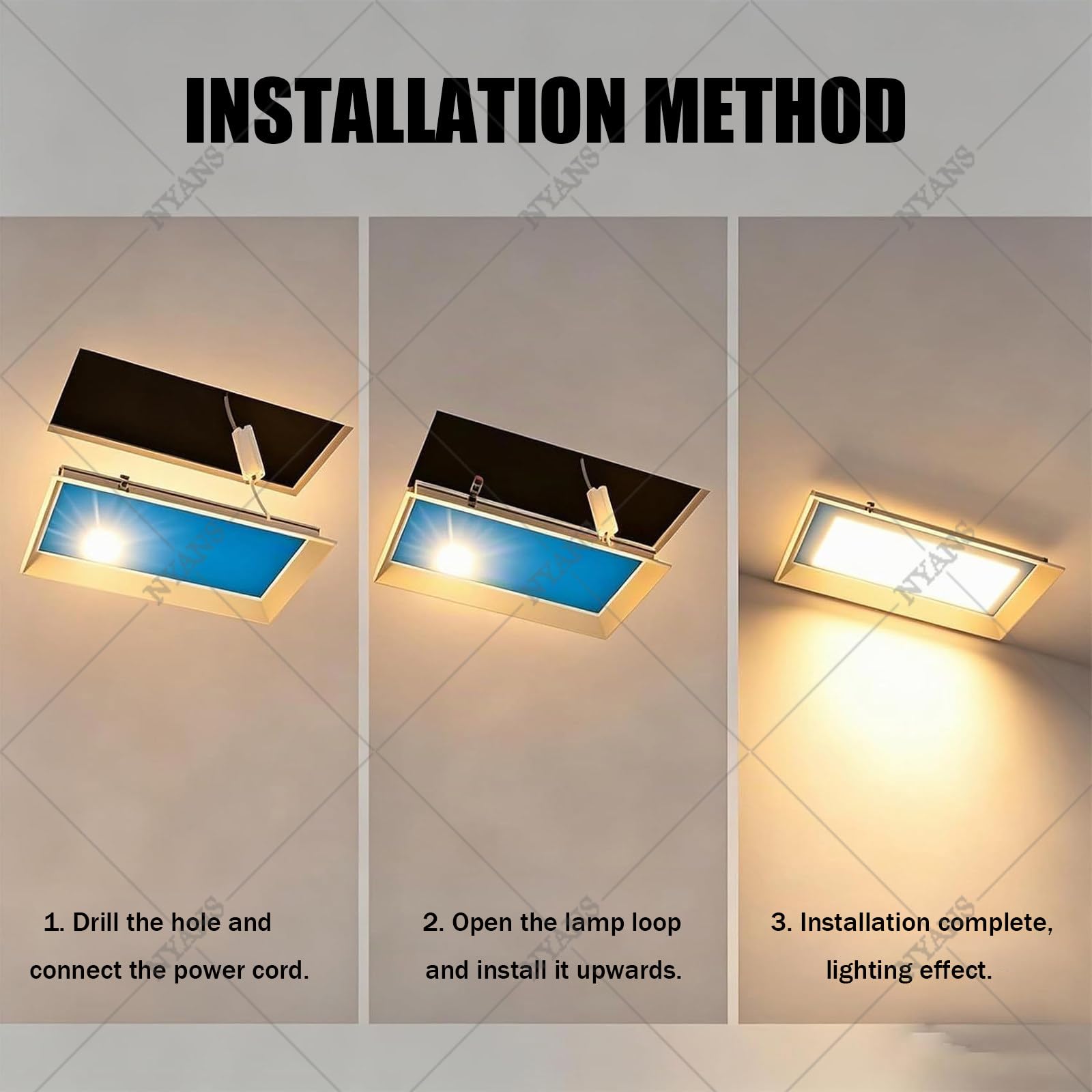 Lampa Sufitowa Imitująca Niebo Integrated-60 * 120cm