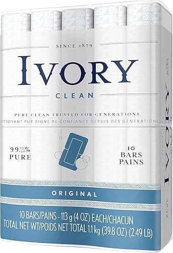 Miniatura 6 de Ivory Clean Original - Barra de baño, 10 unidades (el embalaje puede variar)