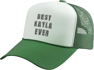 Best Kayla Ever Popular Birth Names Personalized for Kayla Trucker Hat with Adjustable Mesh Back