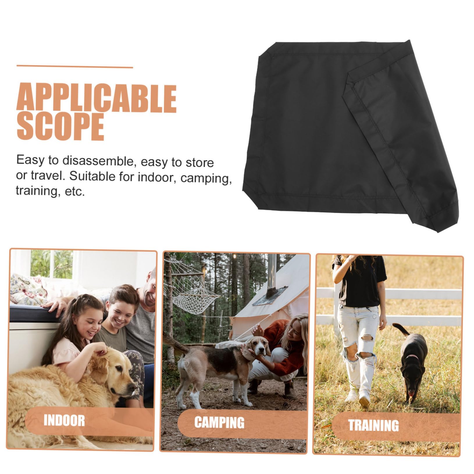Milisten Copertura Telo Ricambio Letto Rialzato Per Cani Traspirante 42.91X29.53In Letto Per Cuccioli Amaca Staccabile Facile Da Montare Per Interni Esterni