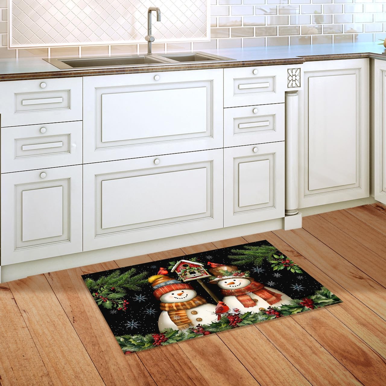 Briarwood Lane Snowman Pair Doormat