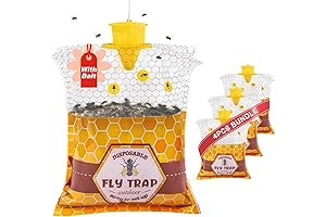 Dwcom Fly Traps Outdoor Hanging: Ultimate Ranch Fly Control