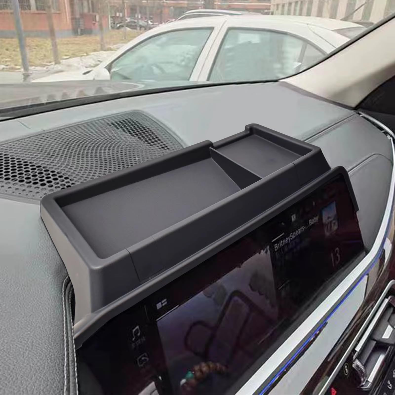 Compatibile Con BMW Per X5 G05 X7 G07 Console Centrale Portaoggetti Cruscotto Vassoio Organizzatore Montato Su Cruscotto Supporti Telefono Scatola Organizzatore Abitacolo