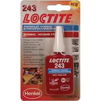 Loctite Medium Strength Threadlocker Blue