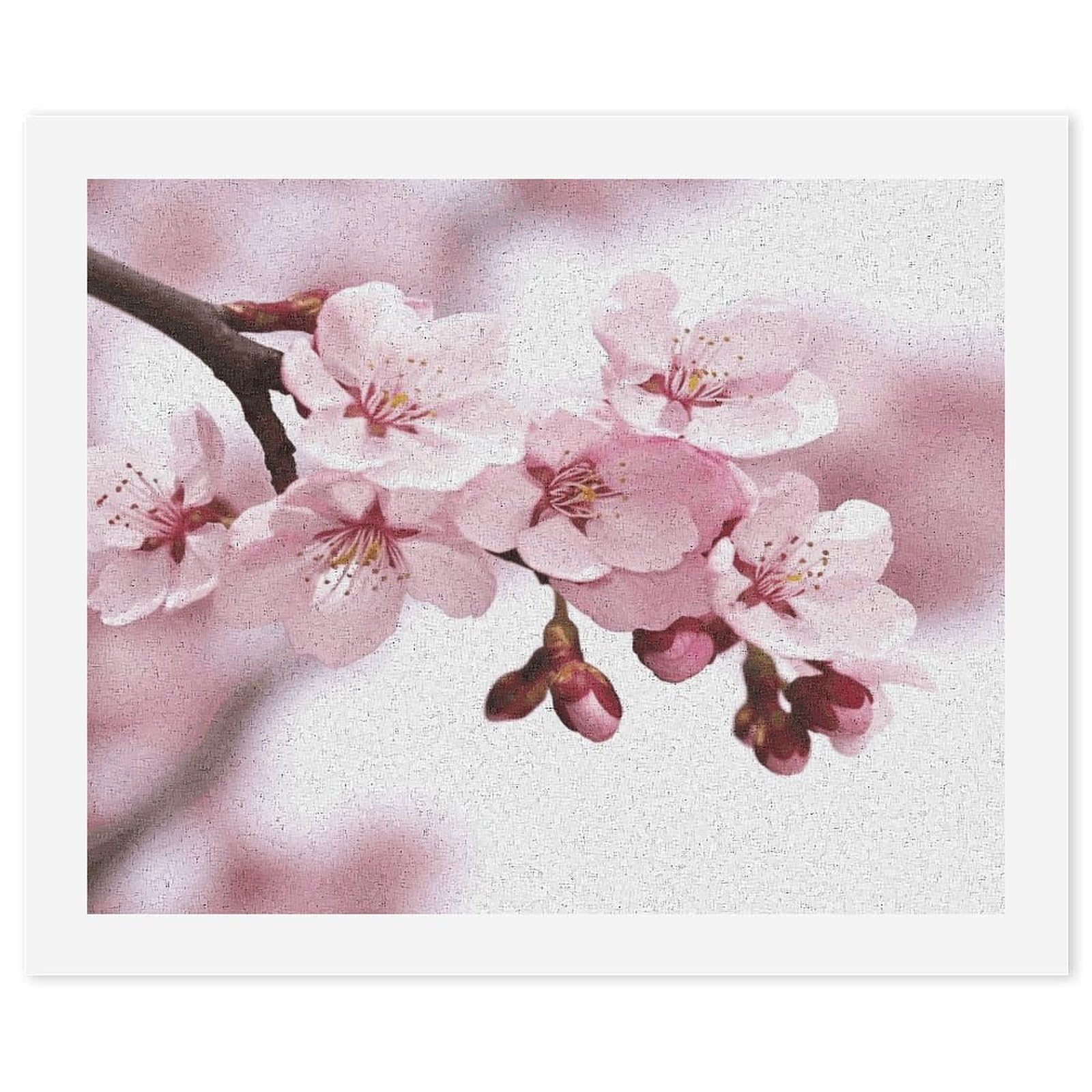 Amazon.co.jp: SKTNBM デジタル油絵、桜プリントDIY油絵、大人用の数字