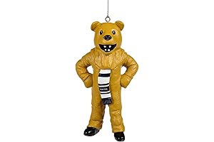 FOCO NCAA Penn State Nittany Lions 5" Resin Mascot Hanging Tree Holiday Ornament