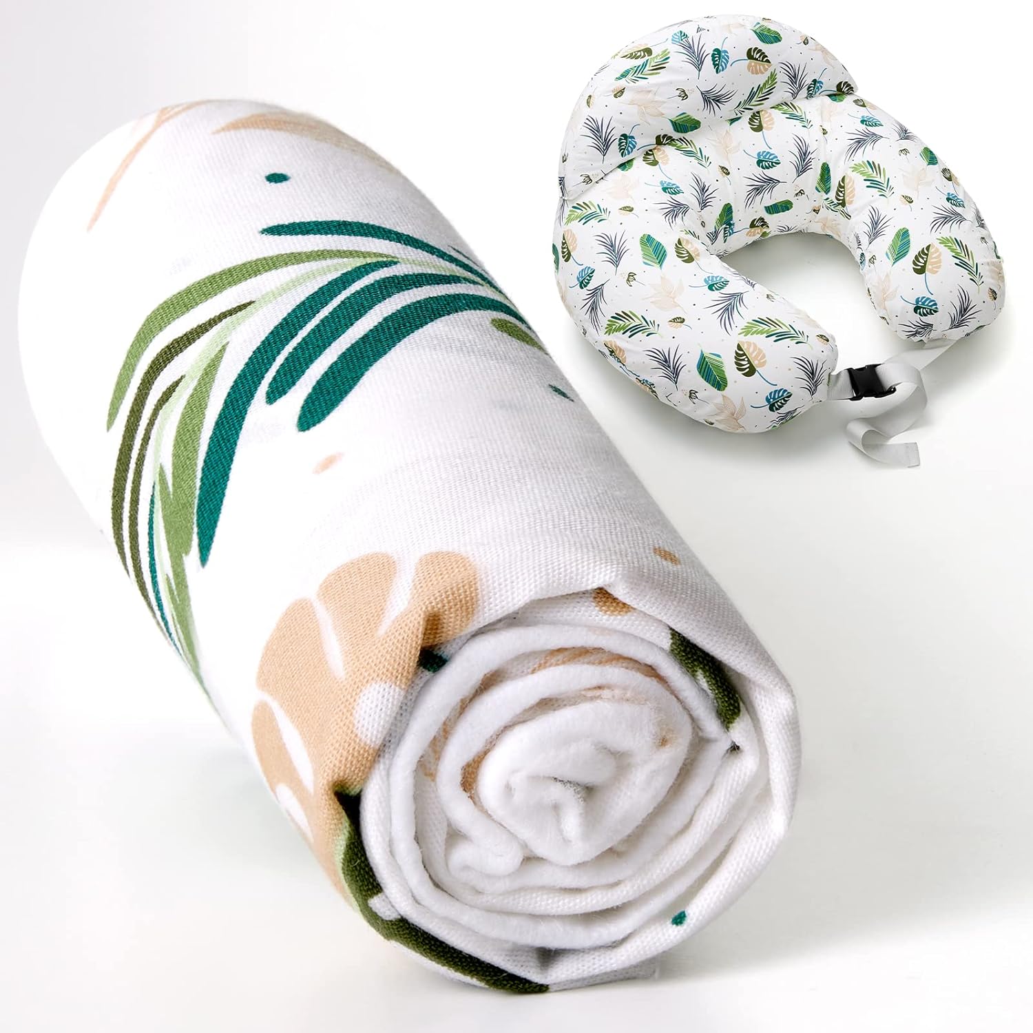 Momcozy Original Plus Size Nursing Pillow Cover, Fits All Breastfeeding Pillows, 100