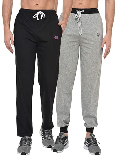 Men's Regular Fit Trackpants (Pack of 2)