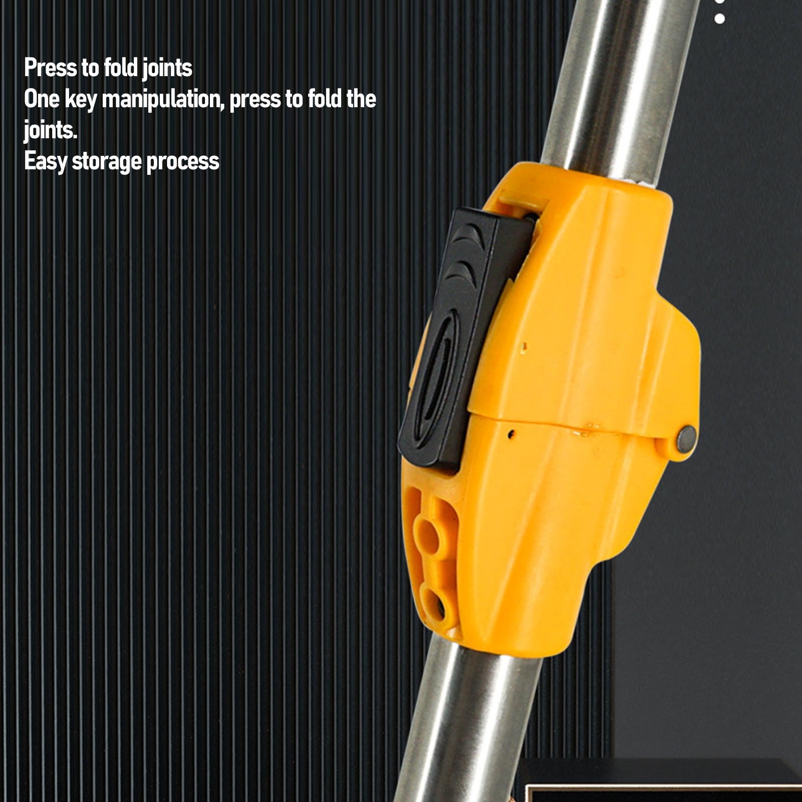Medición de la Rueda, Plegamiento de Distancia Portátil Medida Wheel, 0-9999.9m, Doble Plegable, una Clave para Reiniciar, Kickstand para Mantener el Soporte