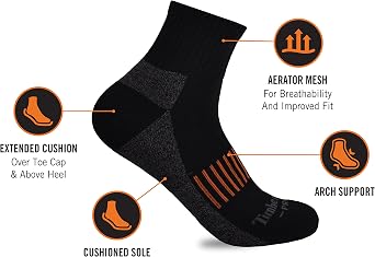Timberland PRO Men's Quarter Sock