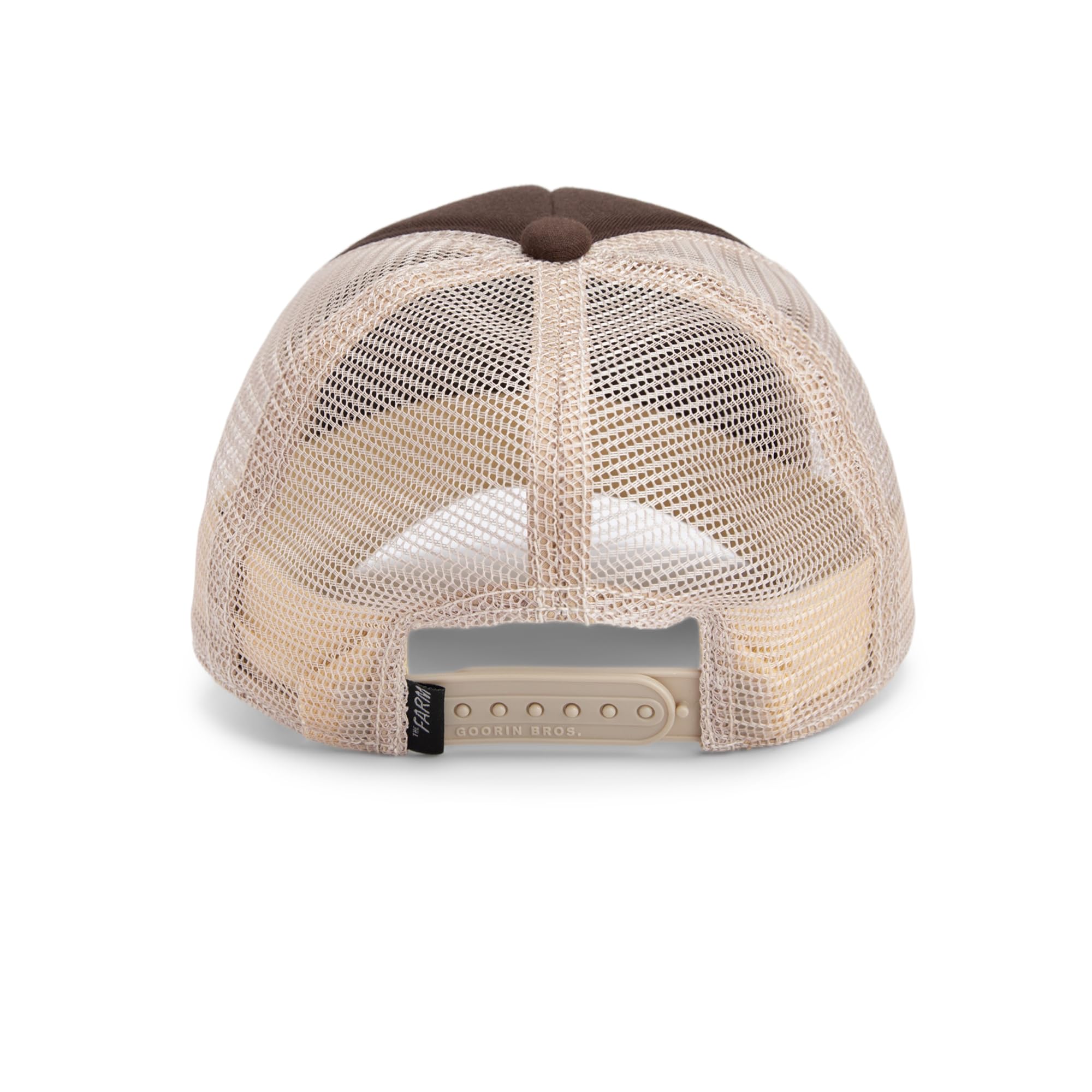 Goorin Bros. The Farm dziecięca czapka typu trucker unisex, brązowa (The Chaser), jeden rozmiar, brązowy, jeden rozmiar, Brązowy, rozmiar uniwersalny