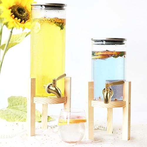 Miniatura 5 de Grifo de acero inoxidable dorado para dispensador de agua, grifo de repuesto para tarro de vidrio MUGLIO