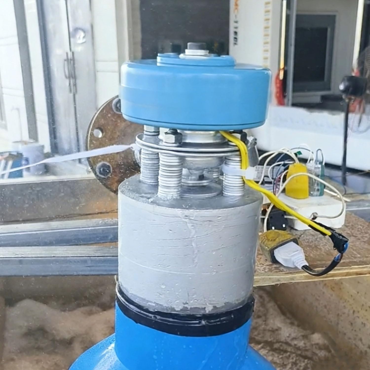 500W Hydroelectric Generator, 220V Aluminum Alloy Casing Water Turbine Generator for Creek, Micro Hydro Generators for Outdoor Camping