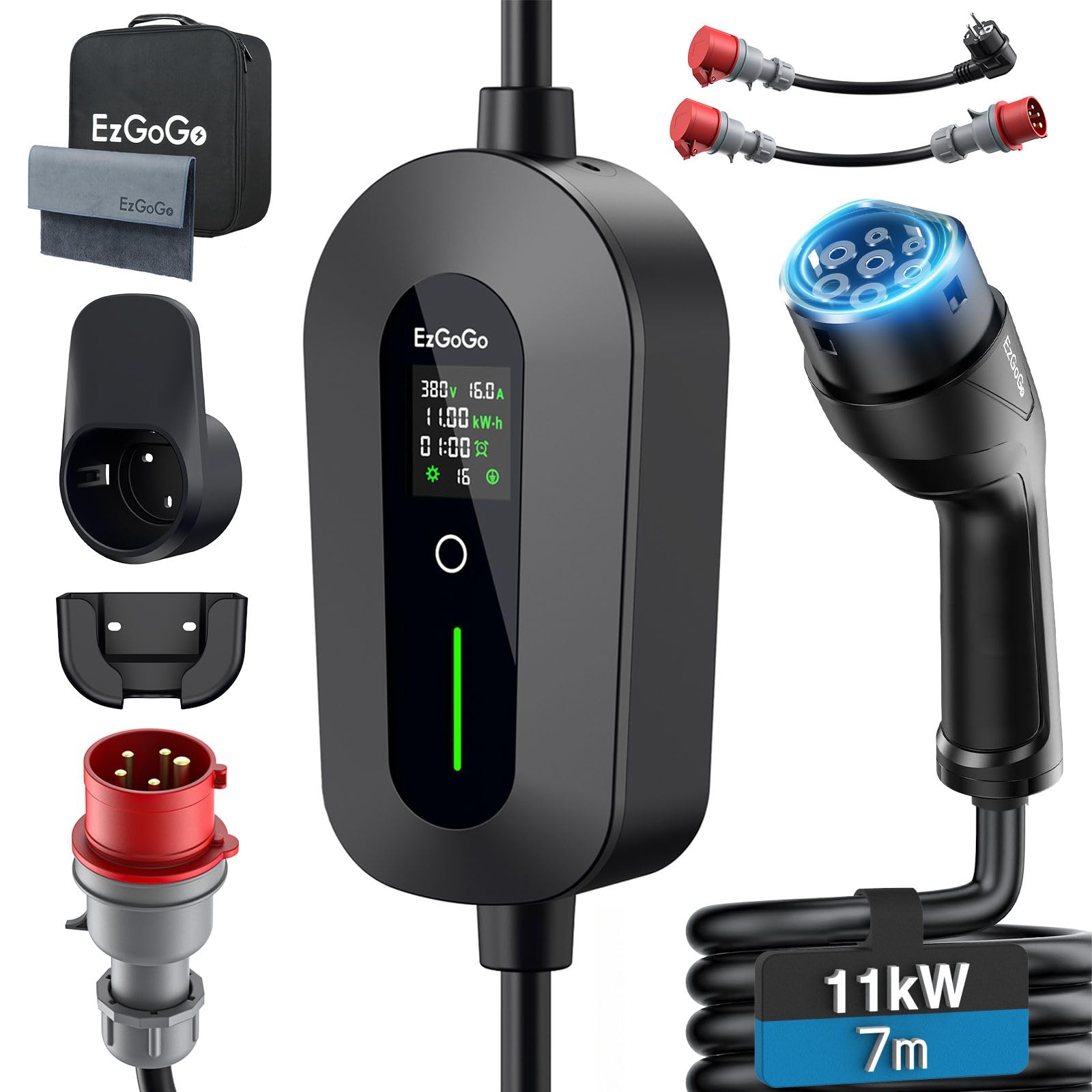 EzGoGo Typ 2 Ladekabel