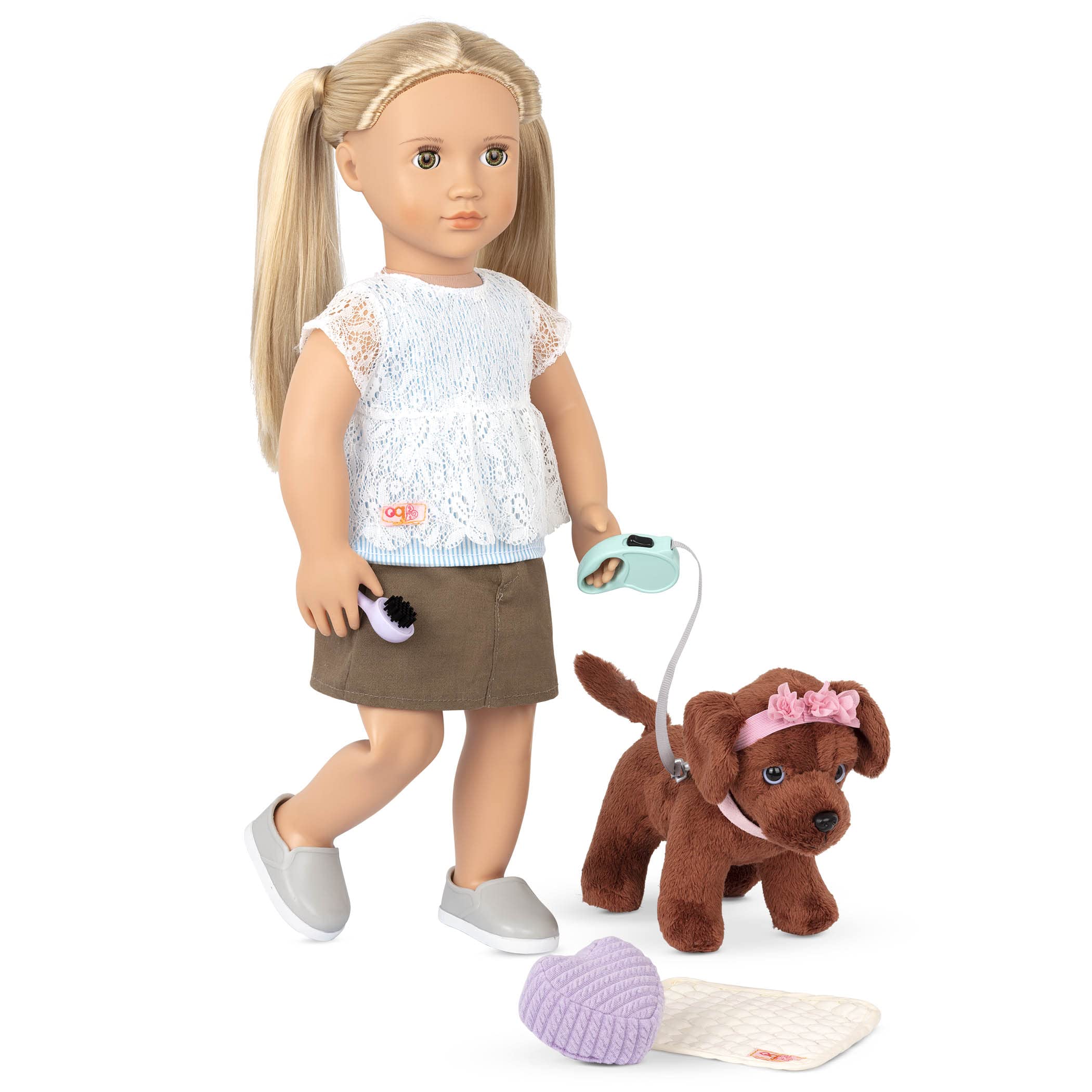 Our Generation BD35213Z Deluxe Puppy Care Set, Various