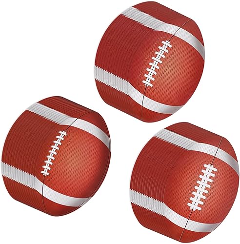 45 piezas de papel recortado de fútbol americano recortes de tablón de anuncios, pancartas de fútbol para aula, calcomanías de juegos de fútbol para
