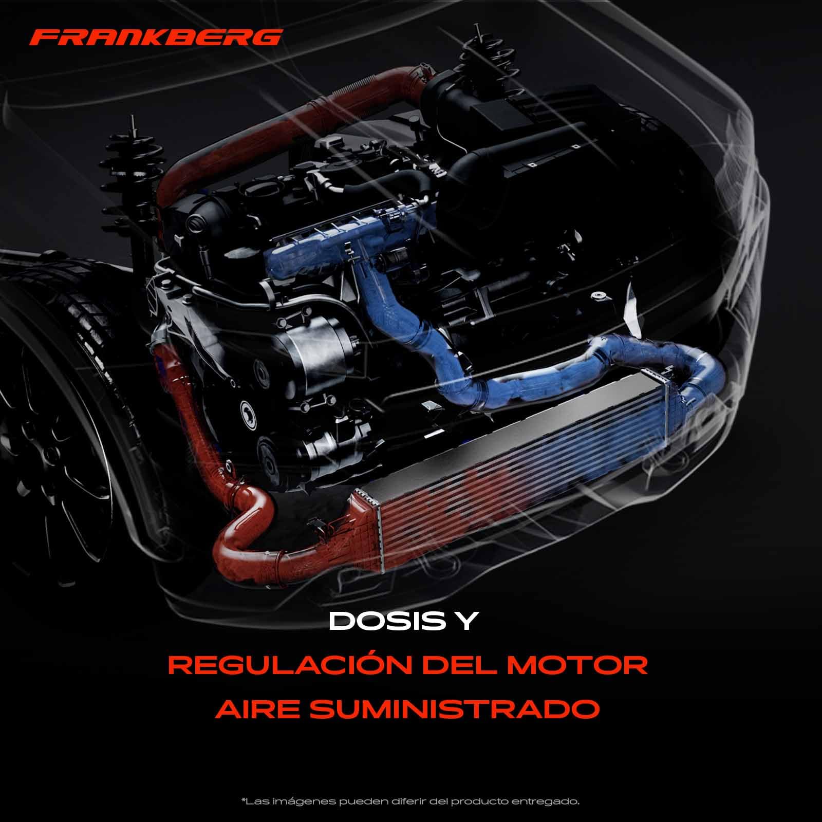 Frankberg Válvula de control de aire, admisión de aire 11617544805 | Compatible con: Serie 3 E46, X5 E53, Serie 3 Coupé E46, Serie 3 Convertible E46, Serie 7 E65 E66 E67, Serie 5 E39