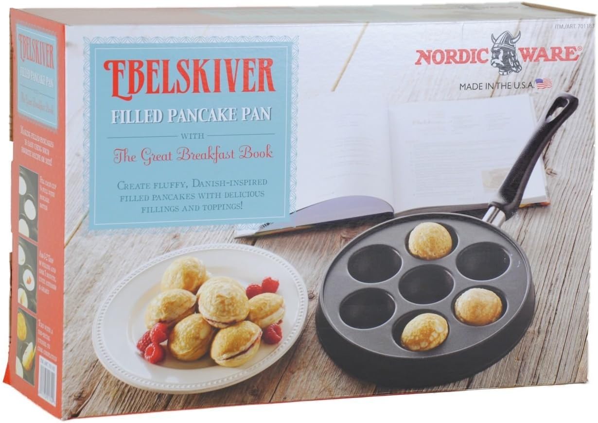 Nordic Ware Ebelskiver Filled Pancake Pan with Nigeria Ubuy