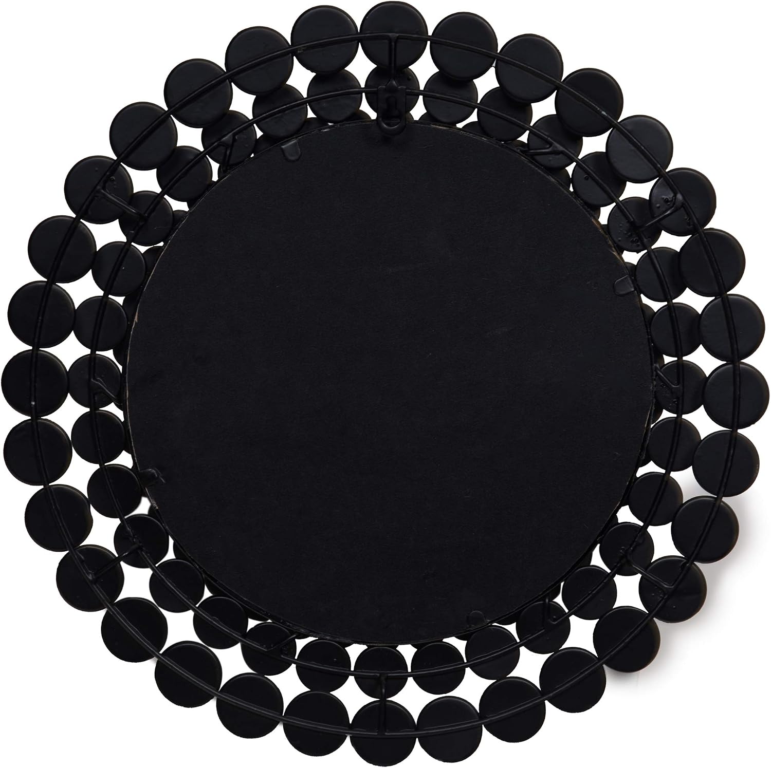 Everly Hart Collection Round Jeweled Mirror, 17"