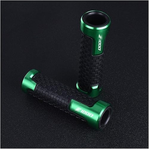 Miniatura 2 de Empuñaduras para manillar de motocicleta Z1000 Logo motocicleta 0.866 in manillar Scooter Grip Grip para Kawasaki Z1000 2013 2014 2015 2016 2017