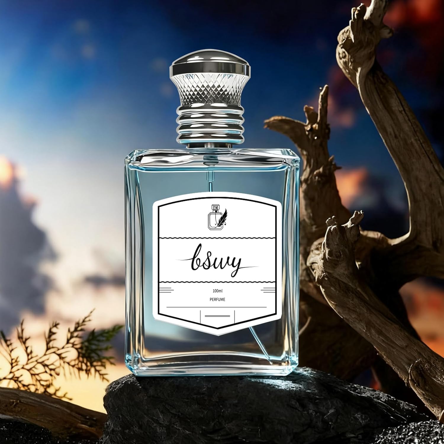 Mens Cologne Perfume- Vanilla & Tobacco Mens Cologne Spray, A Woodsy Scent with Notes of Lemon, Guaiacwood and Leather, Multi-Layered Signature Men's Fragrances, 3.4 Fl Oz/100ml - Image 8