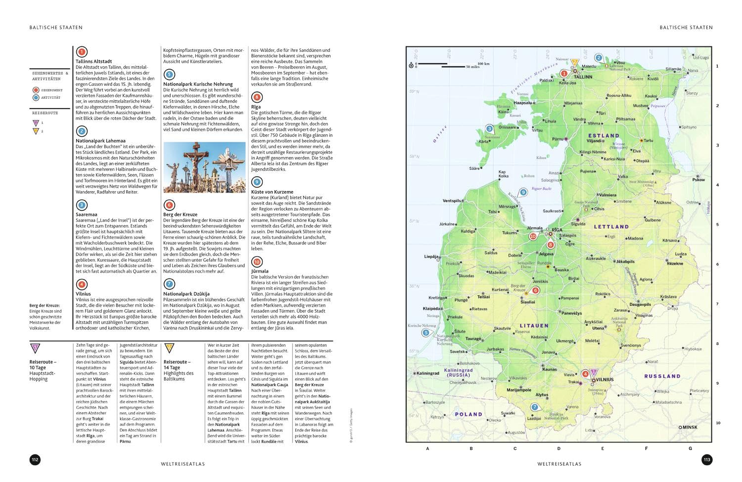 LONELY PLANET Bildband Weltreiseatlas: Der ultimative Atlas für Globetrotter
