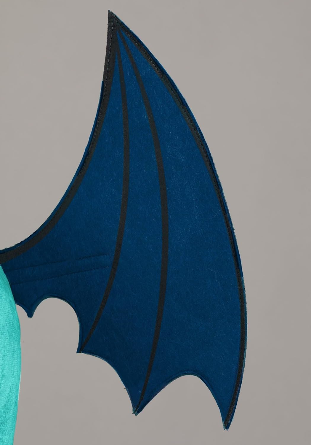 Adult Disney Hercules Panic Costume with Jumpsuit Hood Gloves Mask Wings and Shoe Covers for Halloween - Image 8