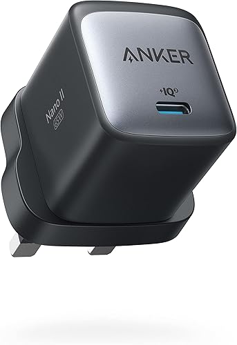 Anker Nano II 65W GaN II PPS Compact Fast Charger USB-C Plug