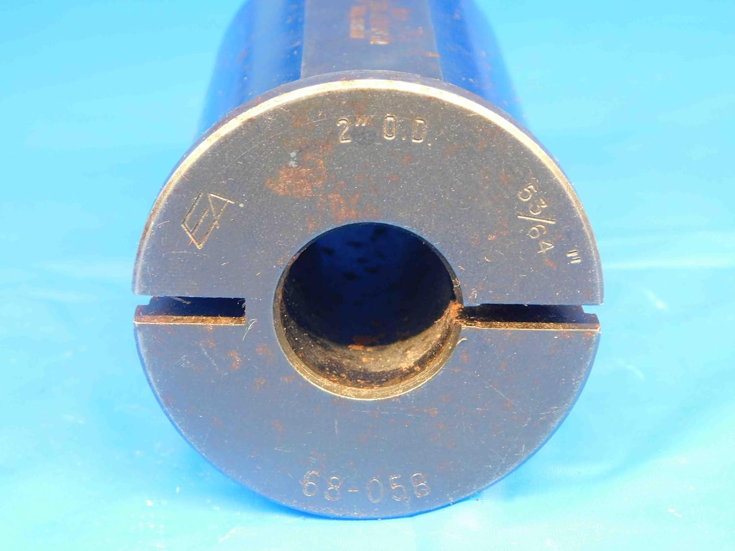 Edward Andrews 53/64 ID X 2" OD Lathe Bushing Reducer Split Sleeve 68-05B 2.0 - BR0415BI3