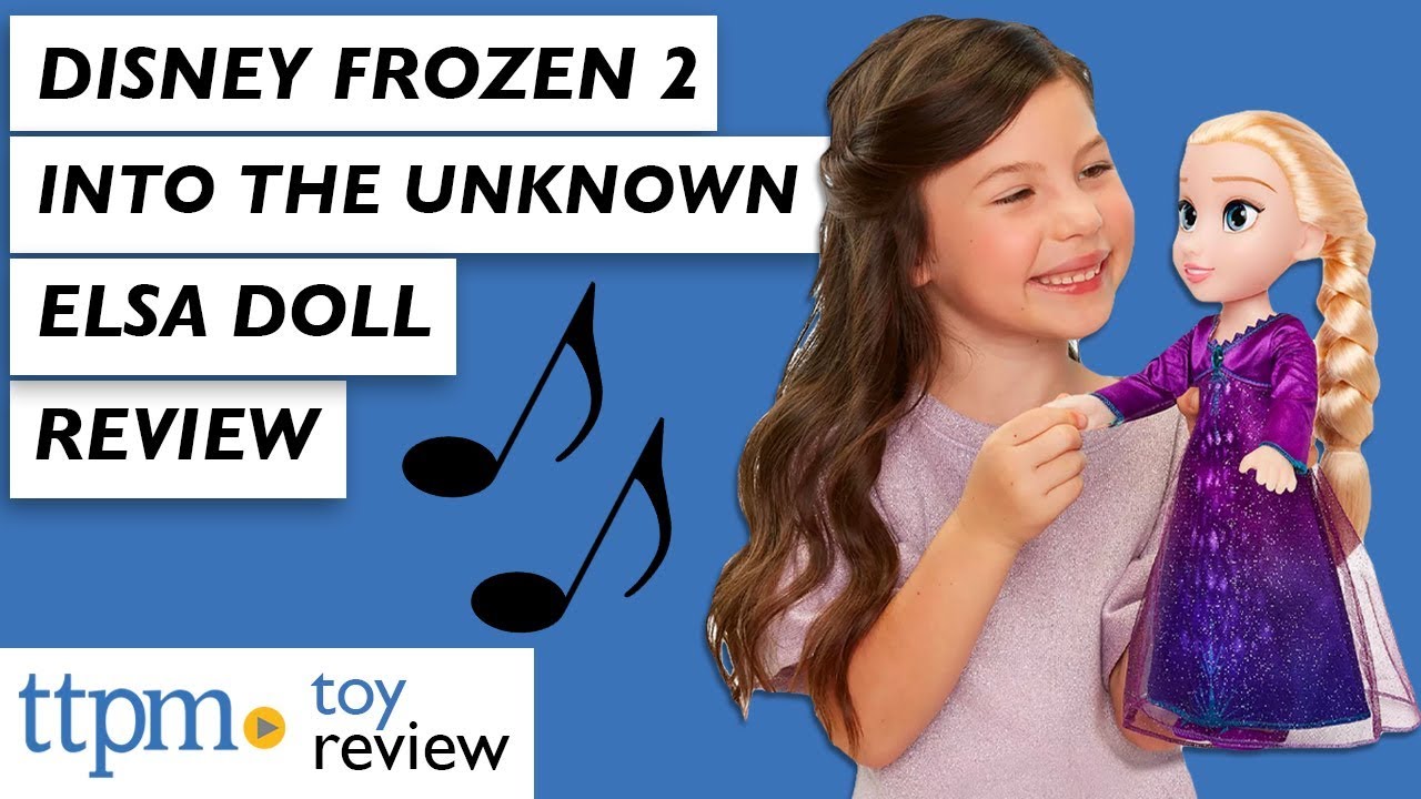 Watch Disney Frozen 2 Into the Unknown Elsa Doll from Jakks