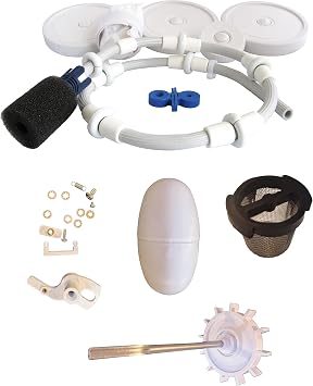 FibroPool Rebuild Kit - Wheels & Brushes - Polaris 280 - Parts