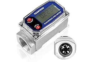 Advanced Digital Propane Flow Meter: Manage Gas, Oil, Fuel Flow Accurately!