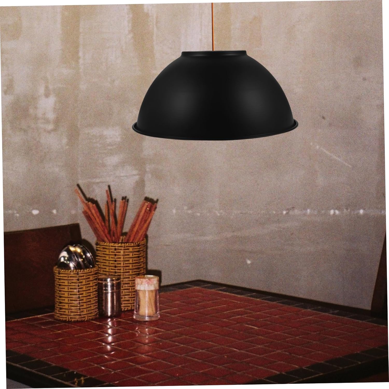 Modern Minimalist Pendant Lamp Shade Vintage Aluminium Alloy Design for Industrial Lighting Decorative Hanging Light Cover Compatible Bulbs