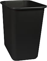 Vista 2 de Storex - Cubo de basura (tamaño mediano), 15 x 10.5 x 15 pulgadas, Negro, 1 unidad (00710A24C)