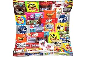 Candy & Chocolate Assorted Variety Pack: Stocking Stuffers, Individually Wrapped