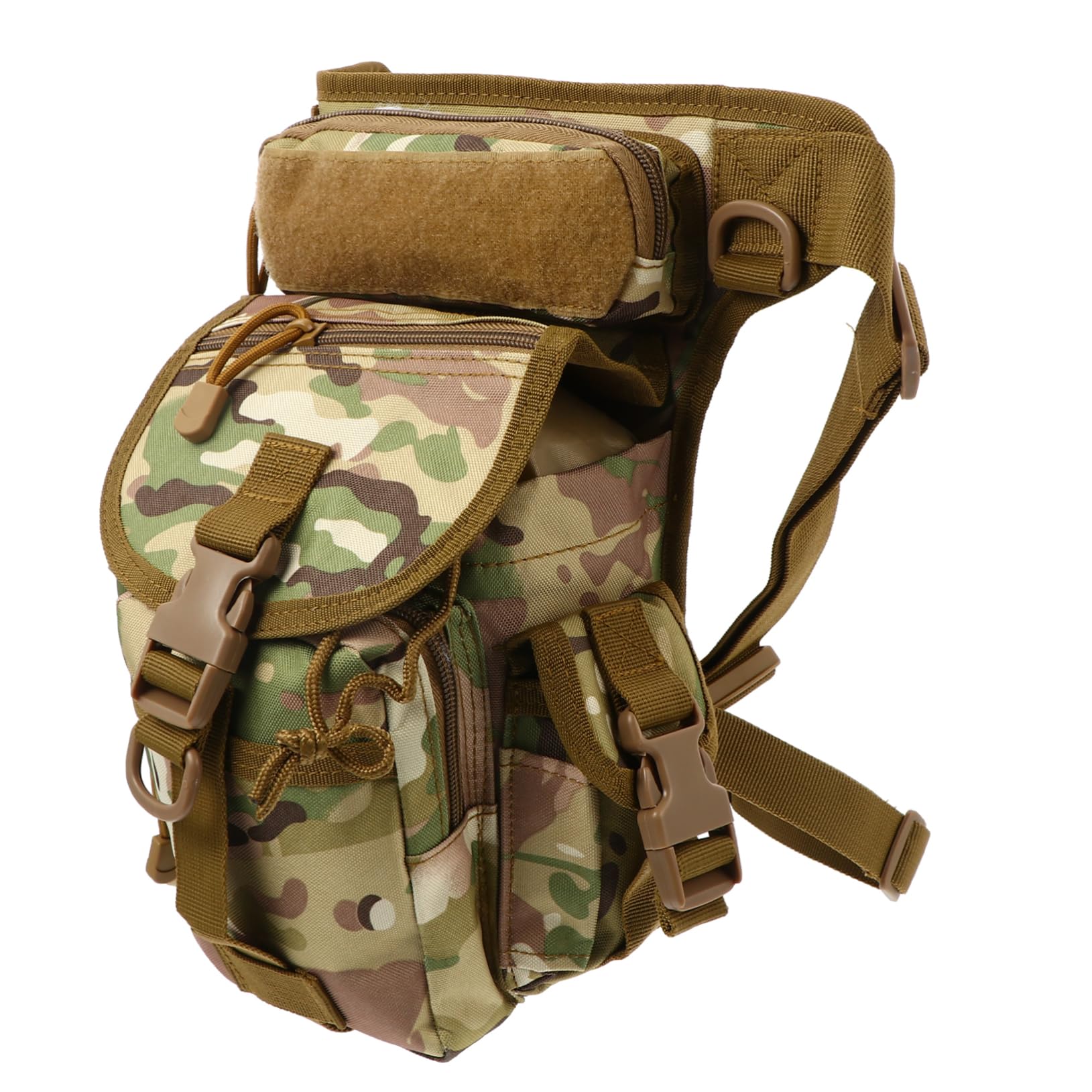 Mikinona 1Pc Outdoor Oxford Fabric Leg Bag Practical Thigh Pouch for Camping Hiking and Adventure Wear Resistant and Tear Resistant Utility Bag