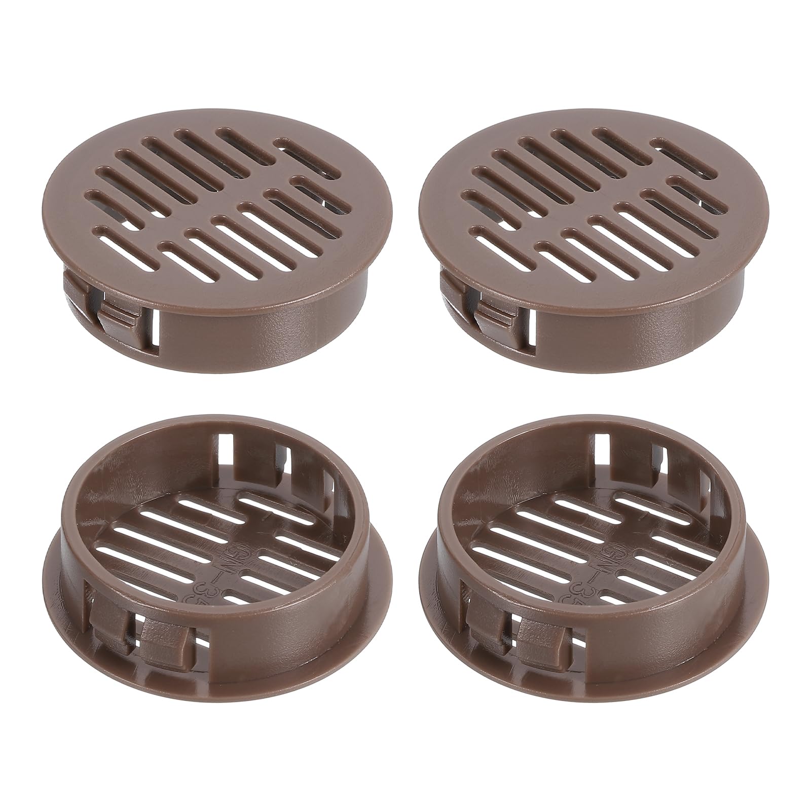Rejillas de ventilación de plástico para eliminar humedad en armarios uxcell 32 uds