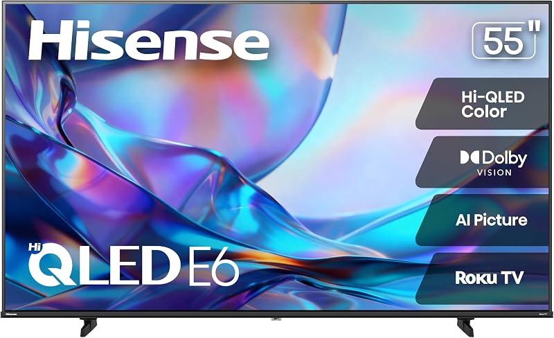 Hisense 55" Class E6SR Series Hi-QLED