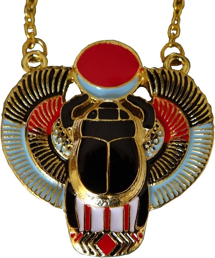 Egyptian Scarab Pendant and Chain Excellent quality/price ratio.