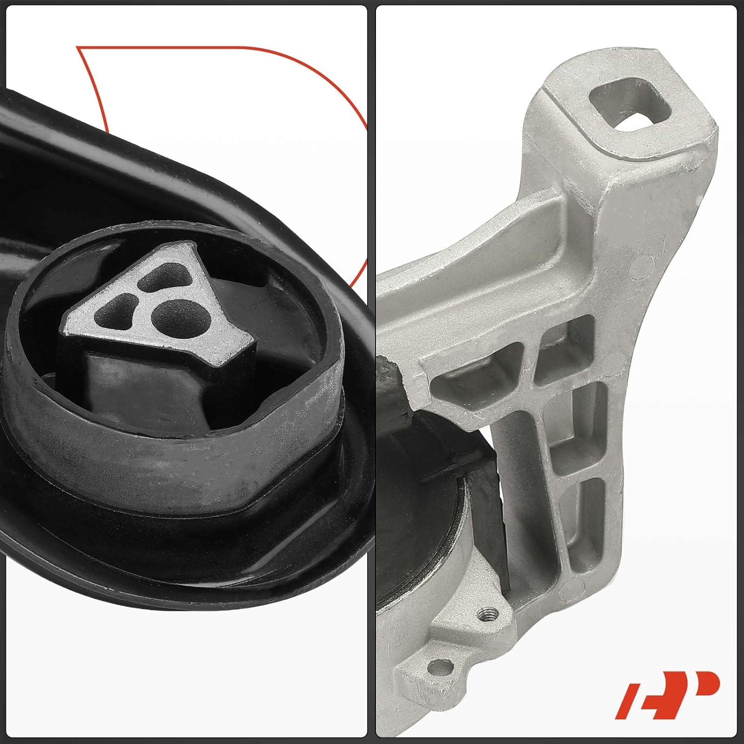 A-Premium Engine Motor Mount Kit Compatible with Mazda 3 2010-2013, 5 2012-2015, 3 Sport 2012-2013, 2.5L, 2-PC Set, Replace# BP4S39040, BP4S39040A