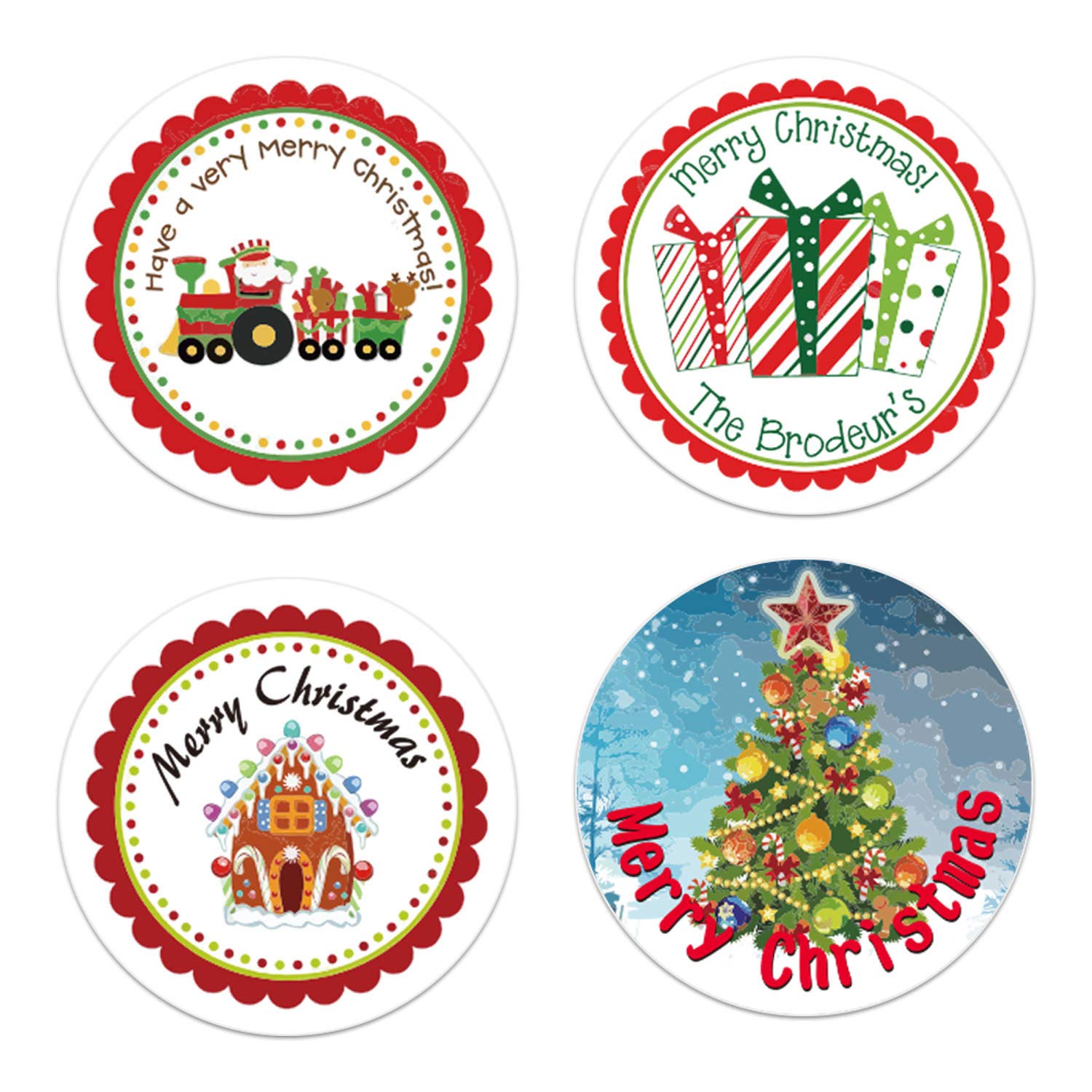 1000 stuks kerststickers op rol, dank je kerststickers, ronde kerstetiketten, vrolijk kerstfeest stickers, zelfklevende ronde stickers voor giveaways geschenktassen (D 1000 stuks kerststickers op rol, dank je kerststickers, ronde kerstetiketten, vrolijk kerstfeest stickers, zelfklevende ronde stickers voor giveaways geschenktassen (D