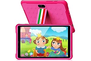 YINOCHE Kids Tablet: 8-inch Toddler Tablet with Case