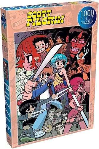Scott Pilgrim Puzzles #4 Collage colorido