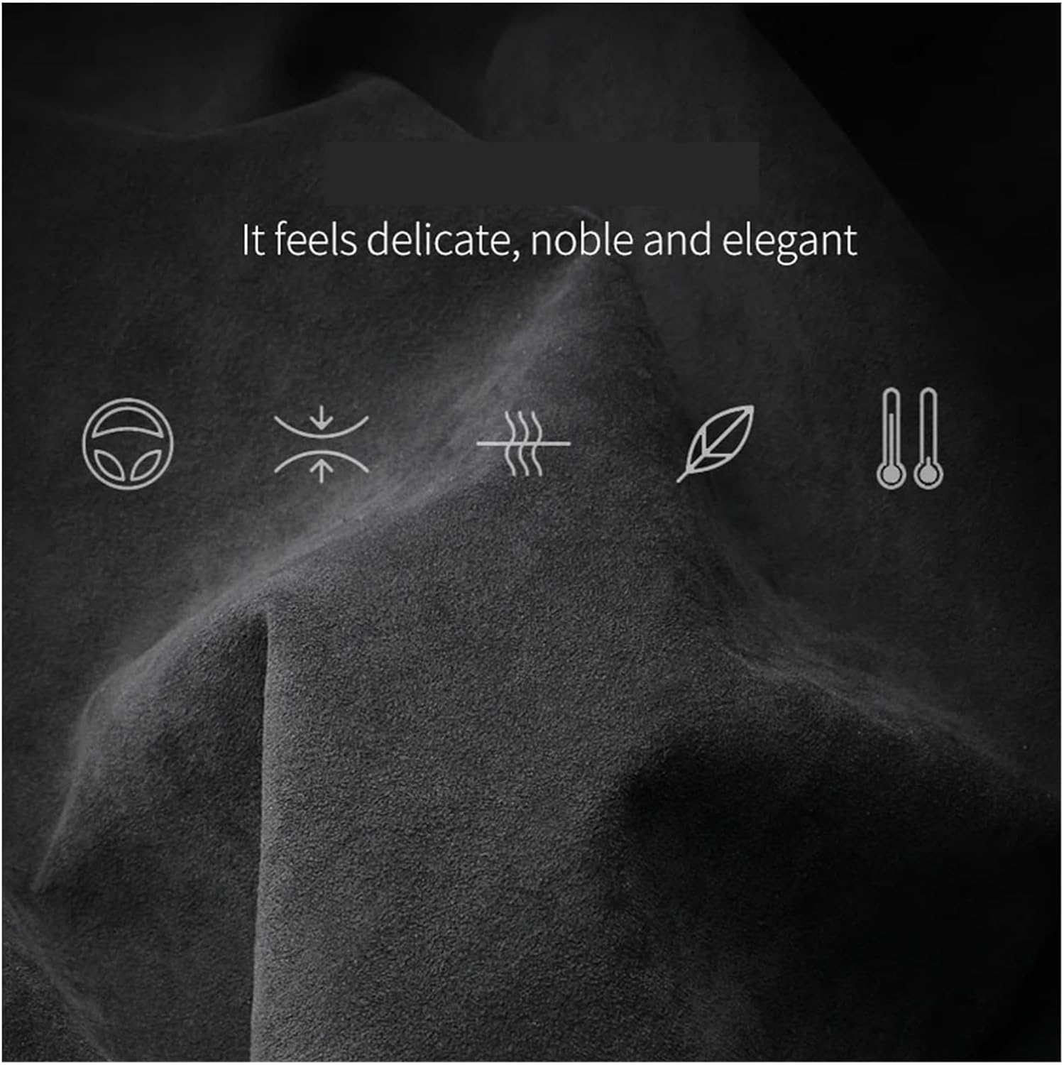 Car Interior Seat Adjustment Buttons Panel Suede Leather Stickers Compatible for BMW X3 G45 2025 Performance(Style A6)