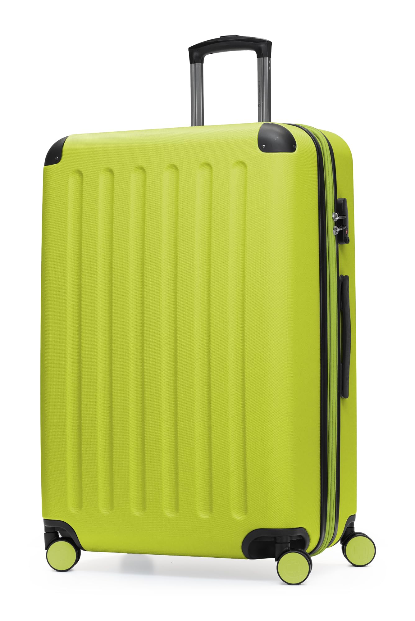 HAUPTSTADTKOFFER - Spree - Juego de 3 Maletas rígidas, Trolley expandible, Equipaje de Viaje, 4 Ruedas Dobles, TSA, (S,M y L), Menta — view 52