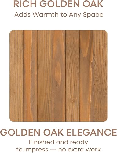 Vista 124 de Homeforia Estantes flotantes de madera de 36 pulgadas, estante flotante grande de madera natural maciza de alta gama de 36 pulgadas, estantes